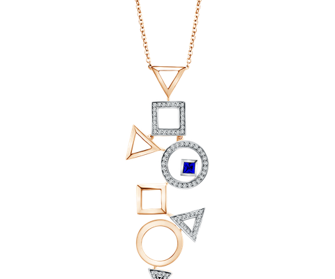 exclusive diamond pendant